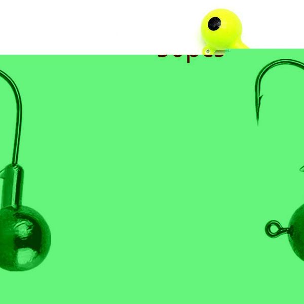 

pcs/set jig head colorful spray paint soft bait insect hooks 50 luminous in one bag lead product category multimedia keypad fishing