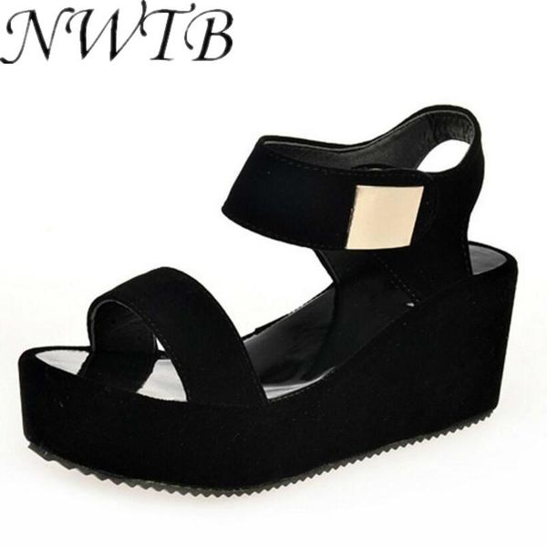 

sandals gladiator women shoes roman peep-toe flat woman sandalias mujer for, Black