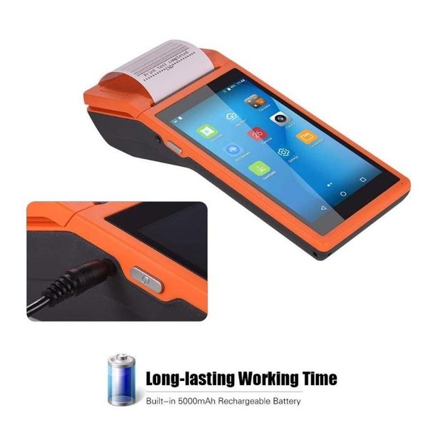 

printers colombia st1 android terminal portable 4g wifi merchant acquiring printer