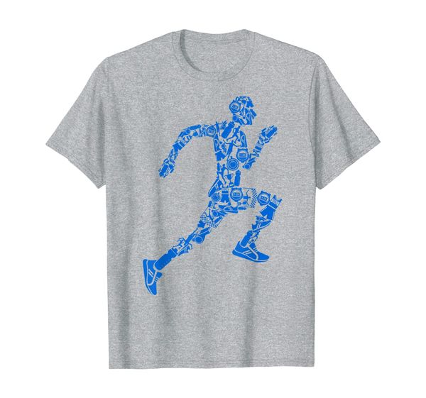 

Running Gear Whistle Sneaker Trophy Stopwatch -Runner T-Shirt, Mainly pictures