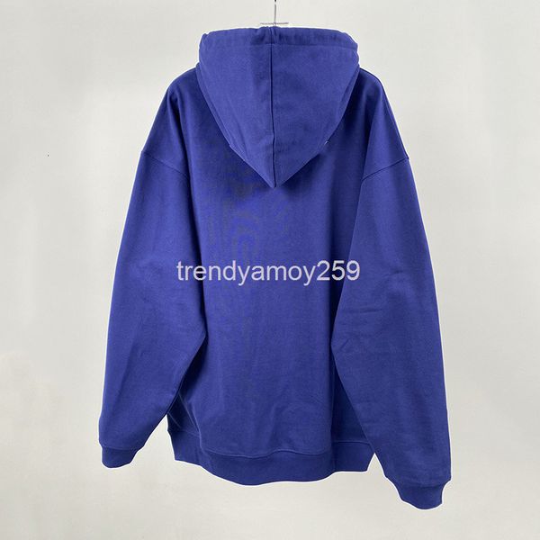 

women's hoodies & sweatshirts one to one version 21 autumn and winter coke wave hoodie long sleeve loose men's women's same s, Black