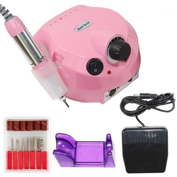 

electric nail drill manicure cutter bits ceramic mill machine 110v-240v art1