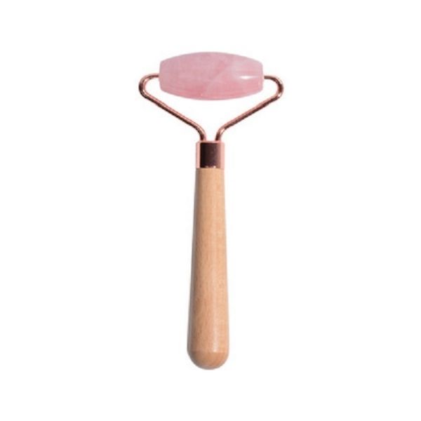 

face jade massager roller devices pink crystal single head wooden rod appliance spot 10pcs a lot new women's comfortable body health re