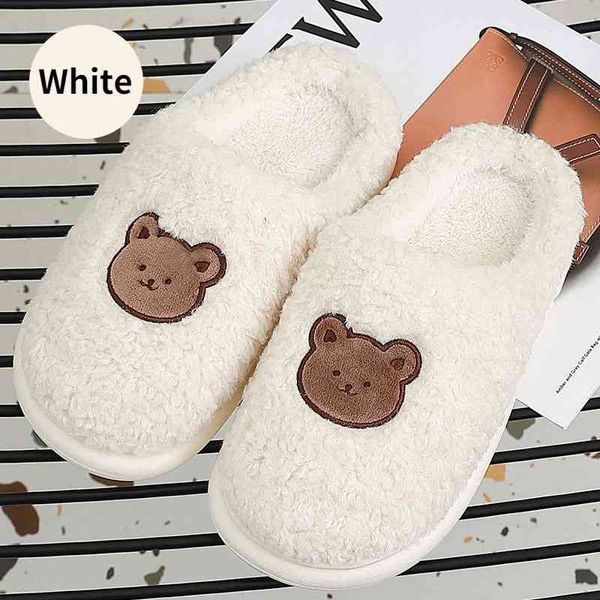 

slippers winter of kawaii women little bear huqy, Black