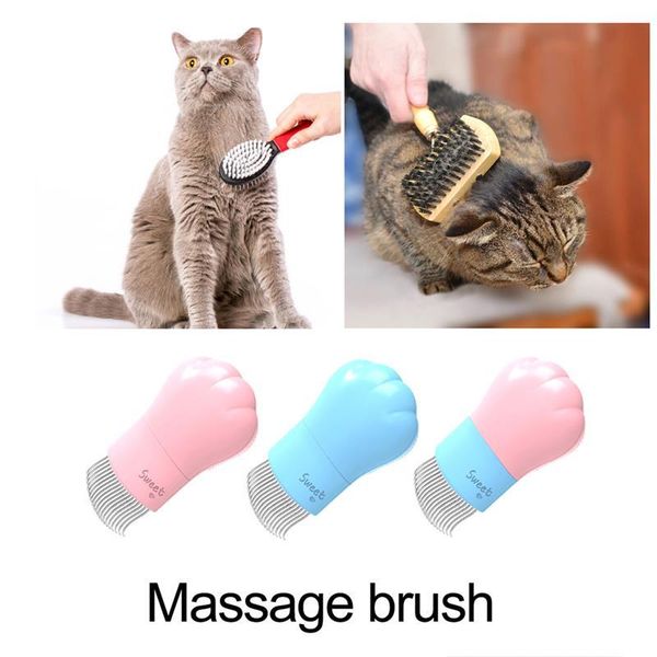 

cat carriers,crates & houses pet cleaning comb shaped brush massage grooming tool puppy dog loose hair flea removal for cats dogs pets s