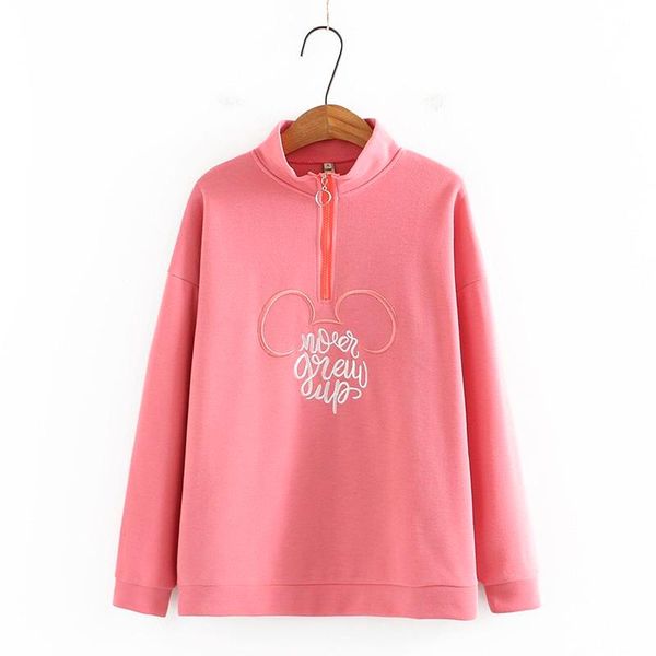 

women's hoodies & sweatshirts loose women letter printed pullover long sleeve casual sports lady oversized hoodie for 2021 autumn korea, Black