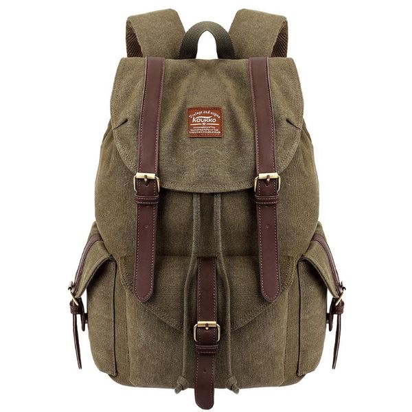 

backpack men 2021 male travel school students shoulder bags canvas backpacks for hiking mochila hombre