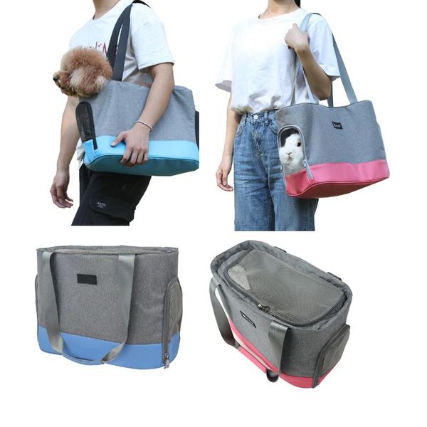 

dog car seat covers pets carrier bag breathable small shoulder cat carry backpack for outdoor walking travel pet handbag teddy