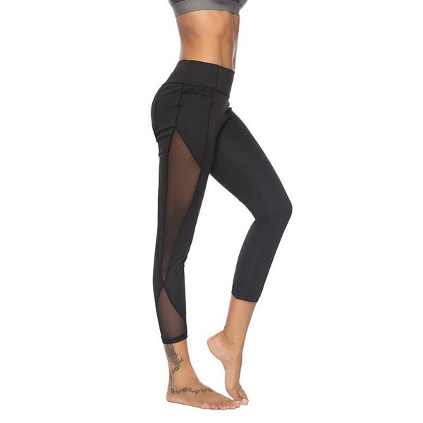

long pants polyester women leggings fitness sports running athletic womens colorful bodysuit outfit women's & capris, Black;white