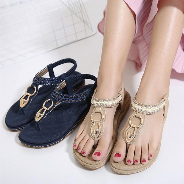 

sandals women 2021 all-match flat comfortable beach fashion solid color, Black