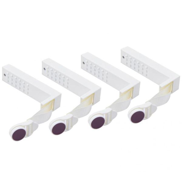 

hooks & rails 4pcs/set useful quilt clip bed sheet fastener portable needle free