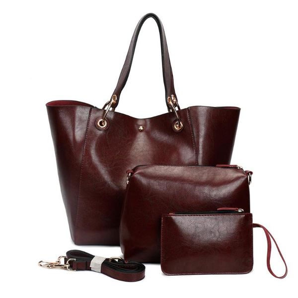 

leather handbags retro handmade ladies shoulder handbag simple wild woman bags