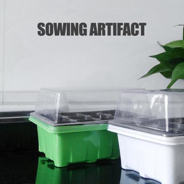 

planters & pots plastic seedling bag flower pot vegetable practical plant growth box nursery garden creative