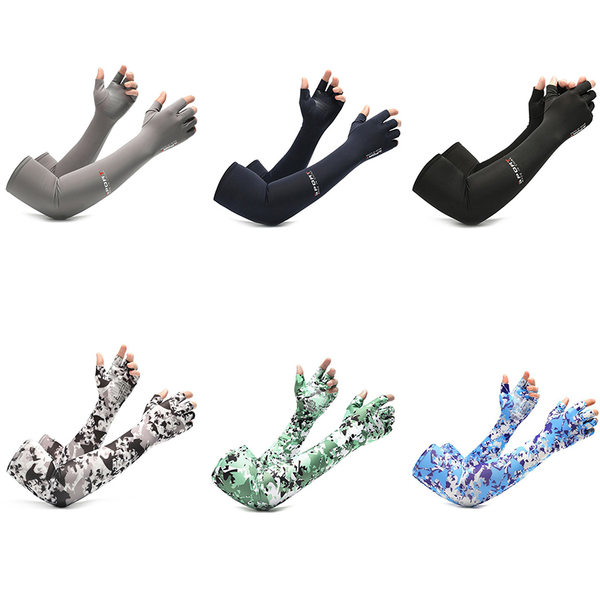 

elbow & knee pads sleeves for arm gloves running cycling fishing bike sport protective warmers uv protection cover mangas para brazo, Black;gray