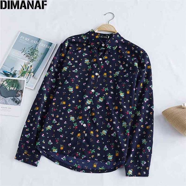 

plus size women shirts lady tunic long sleeve chiffon casual loose print floral button spring summer clothing 210531, White