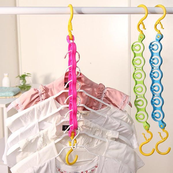 

hangers & racks coats hanger saving space rack cloth with hook closet organizer home tool storage holder