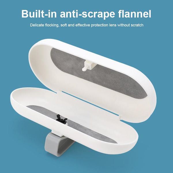 

other interior accessories universal car glasses box with piece supplies bill clip general sun visor storage sunglasses holder