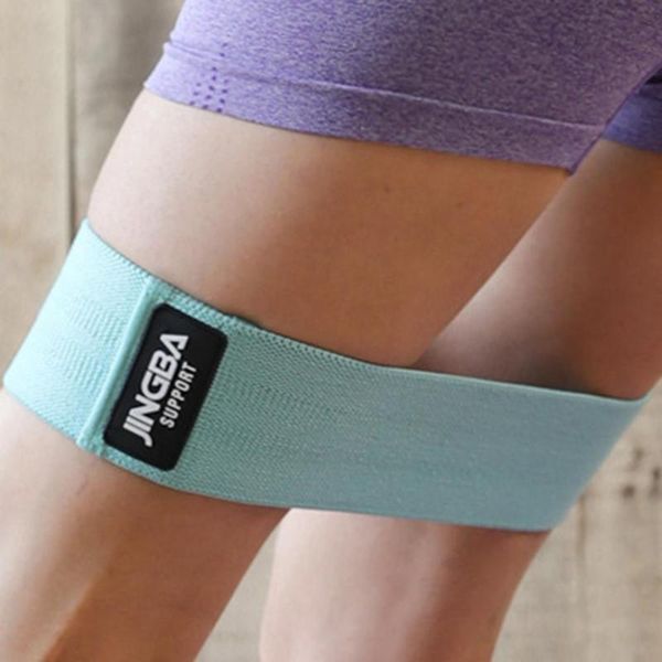 

resistance bands elastic soft non-slip yoga workout for squats band