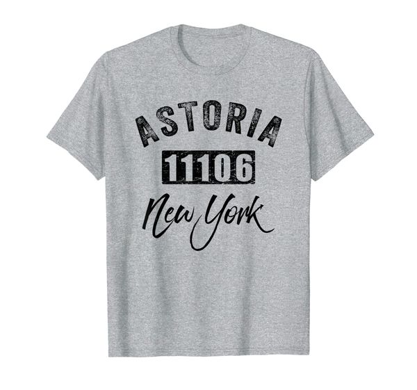 

astoria ny 11106 queens hometown tourist souvenir zip code t-shirt, White;black