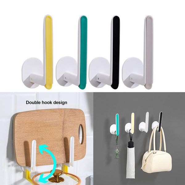 

kitchen storage & organization multifunctional hook lid rack hanger l shape wall mounted towel bag holder self-adhesive waterproof paper rol
