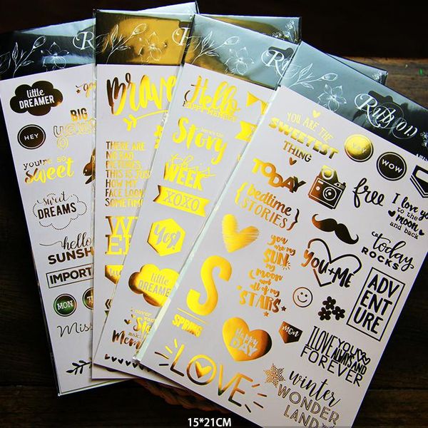 

foil rub on for scrapbooking happy planner/card making/journaling project gift wrap