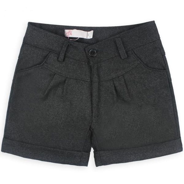 

women's shorts 2021 autumn winter women casual harem woolen ly204, White;black