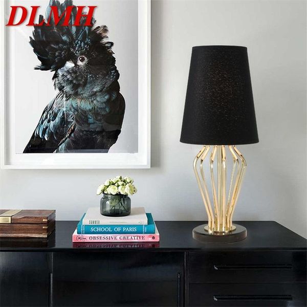 

modern luxury table lamps for bedroom marble led desk light home living room office decoration
