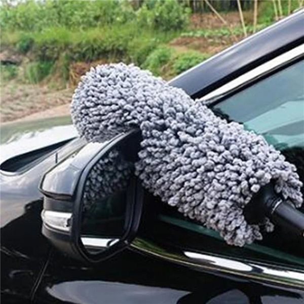 

car sponge retractable wax brush multifunctional duster removing cleaner for furniture cleaning tool microfiber washer