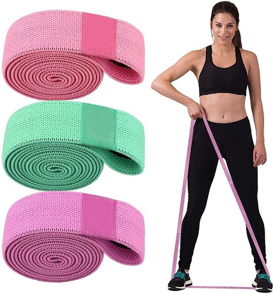 

resistance bands fabric pull up assistance 3 pack long for working out