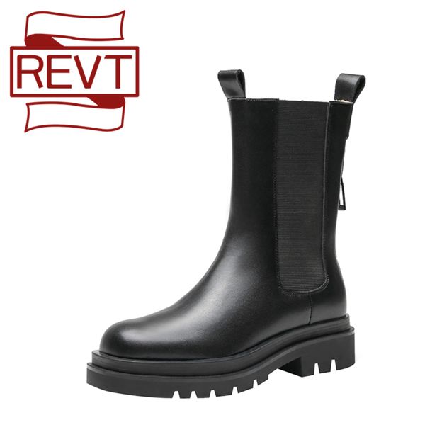 

for women shoes winter warm casual boots fashion boots comfortable high boots soft chelsea heightening, Black