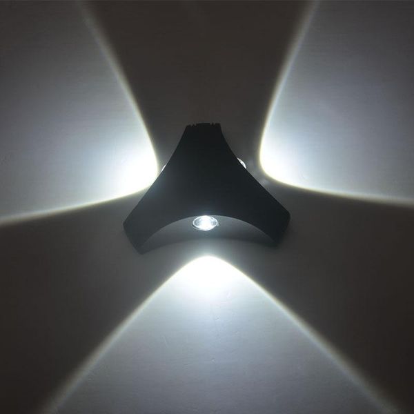 

outdoor wall lamps indoor and waterproof ip65 led three light source ac85-265v 10w lamp for bedroom garden corridor stairs