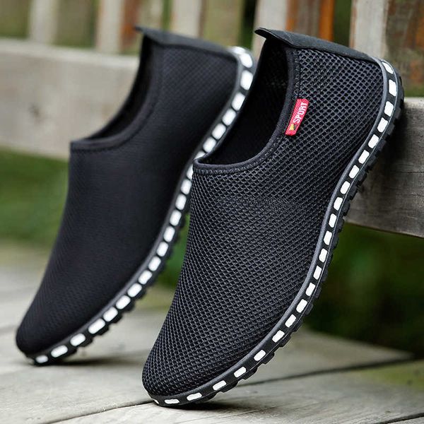 

shoes men's 2021 summer designer shoes hollow out sandals doudou soft sole breathable casual nettraining sneakers