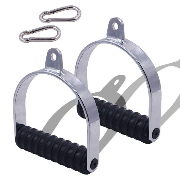 

accessories fitness gym single d handle for cable machine attachments resistance band pull down lifting exercise with non-slip grip handles