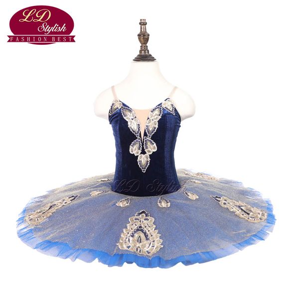 

child performance ballet tutu costumes kids dance dresses fashion stagewear apperal blue sd18084, Black;red