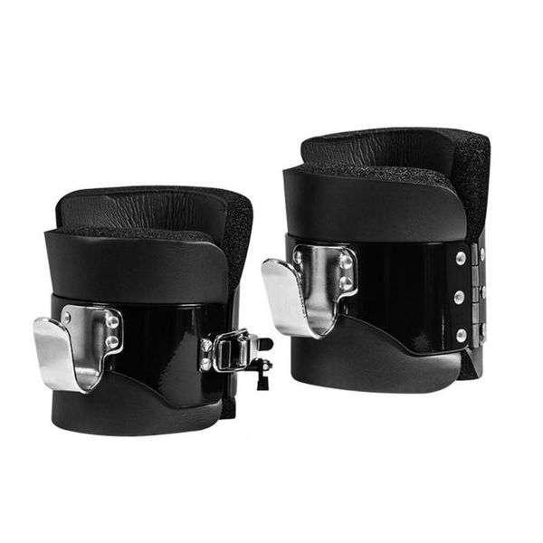 

accessories hanging pull-up gravity inversion boots for gym fitness fit the outer of ankle; sturdy hooks are placed on crossbar