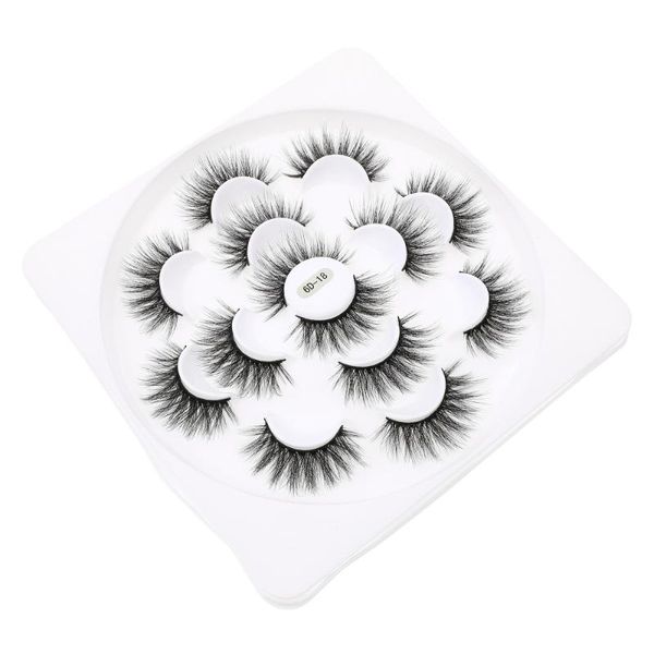 

false eyelashes 1 box girl makeup lashes natural dense woman beauty