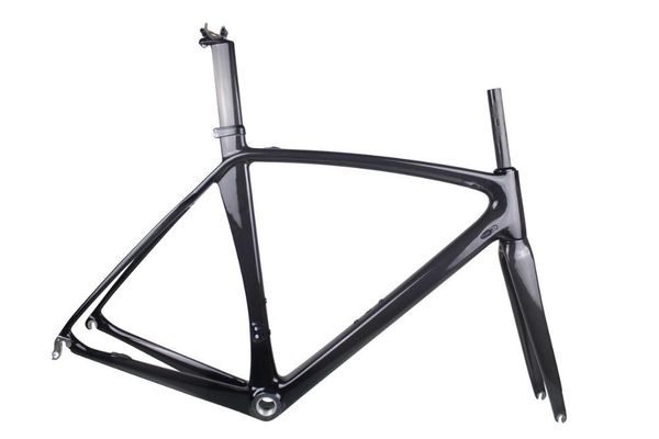 

bike frames road frame carbon bicycle fork seatpost clamp with 3k glossy