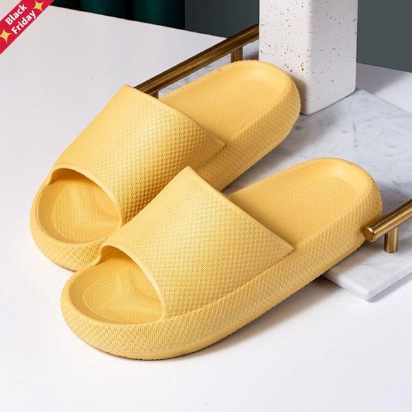 

super soft home slippers anti-slip thick sole for bathroom shower women men bath mats