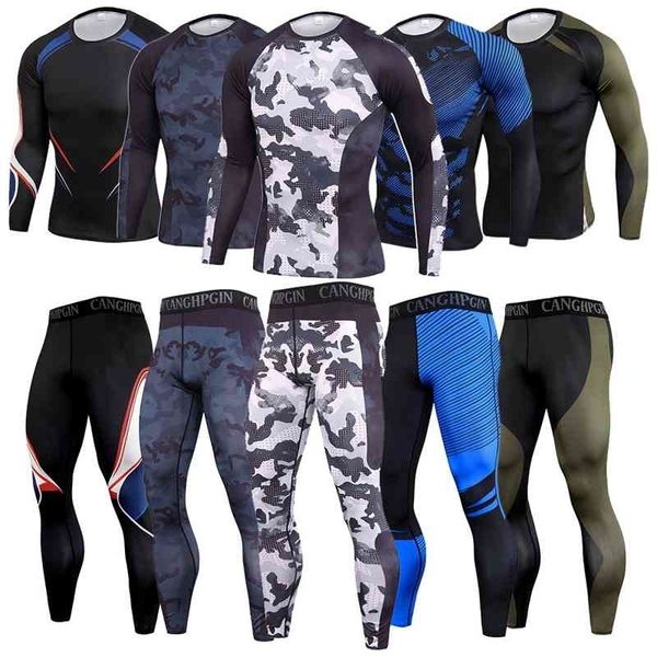 

men's pro tight fitness training elastic quick drying suit, Gray