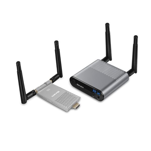 

audio cables & connectors 200m/656ft wireless wifi + loop out ir extender like splitter 1080p video transmitter receiver