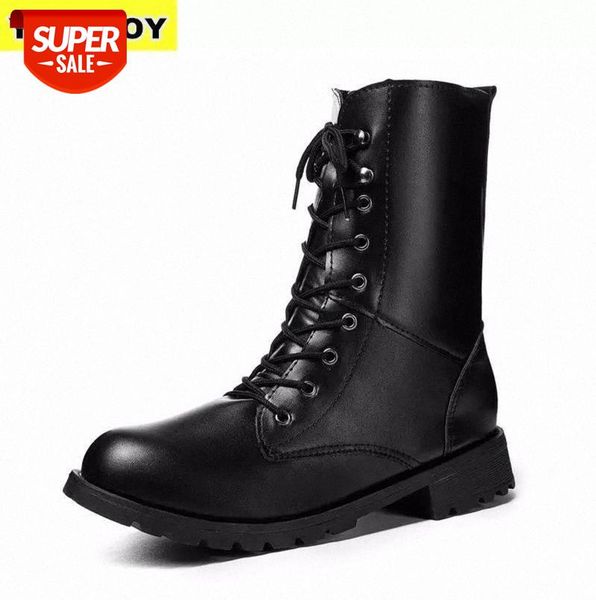 

2019 new buckle winter motorcycle boots women british style ankle boots gothic punk low heel ankle boot women shoe plus size 42 #gl5y