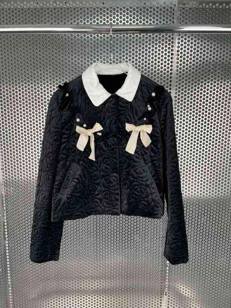 

women's jackets black velvet coat in autumn and winter 14s2, Black;brown