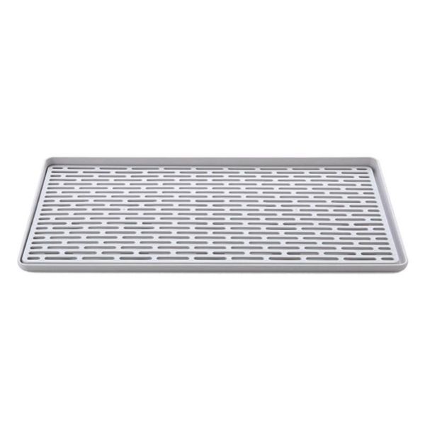 

double layer dish vegetable water tray drainer multifunctional drying rack kitchen storage & organization