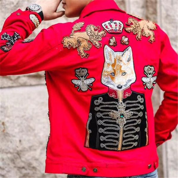 

men's jackets spring men vintage jacket outwear coat streetwear pocket hip hop male badge red mens coats, Black;brown
