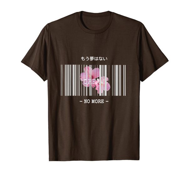 

Aesthetic Vaporwave Flower Barcode T-Shirt, Mainly pictures