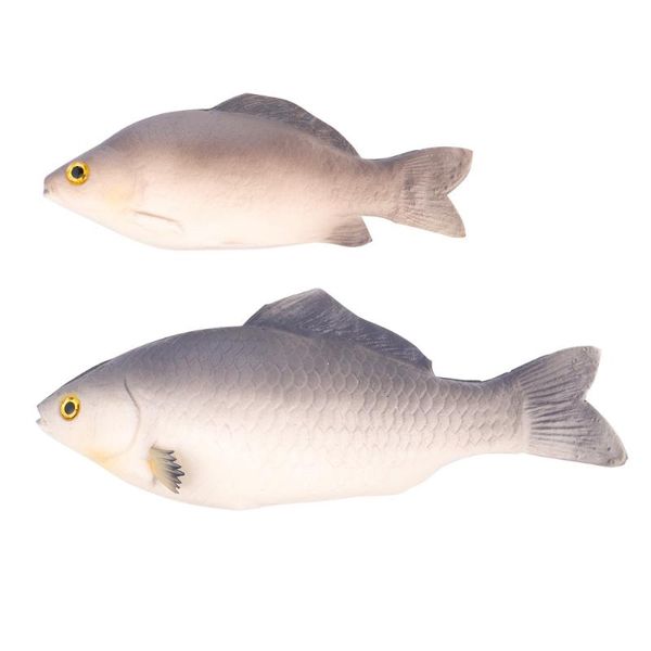 

2pcs artificial fish model creative lifelike toys simulated decor decorations