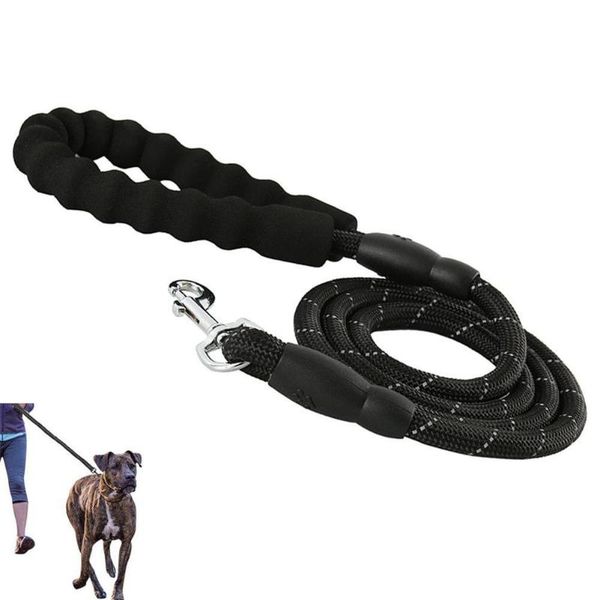 

dog collars & leashes strong spring pet leash with reflective design traction belt chain