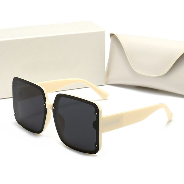

ladies luxury designer sun glasses oversized womens sunglasses polarized white frames attitude case vintage gafas de sol lentes, White;black