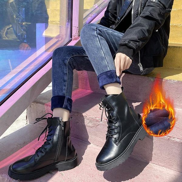 

women's jeans streetwear high waist thickening skinny denim pants women plus size warm stretch pencil mom's slim velvet, Blue
