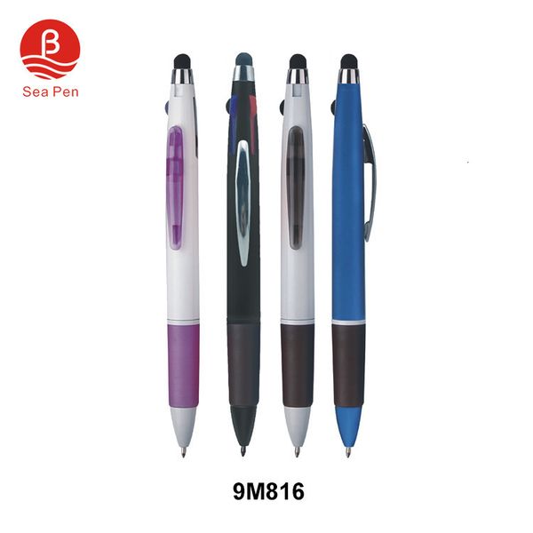 

painting pens multi three plastic four color pen advertisement, Black;red